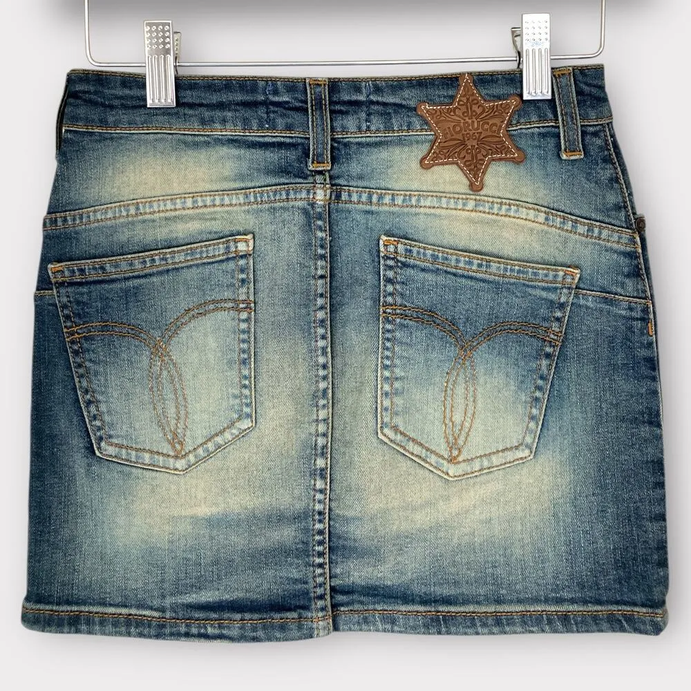 Fiorucci Denim Skirt 24 - Image 2