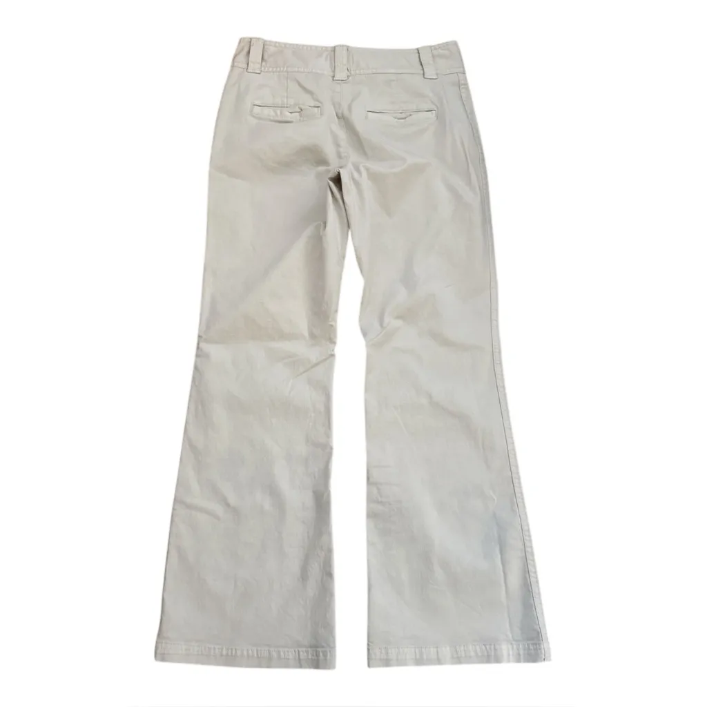 Aritzia Sun Deh Wilson Flare Leg Chino Pants | Cream Birch | 4 - Image 3