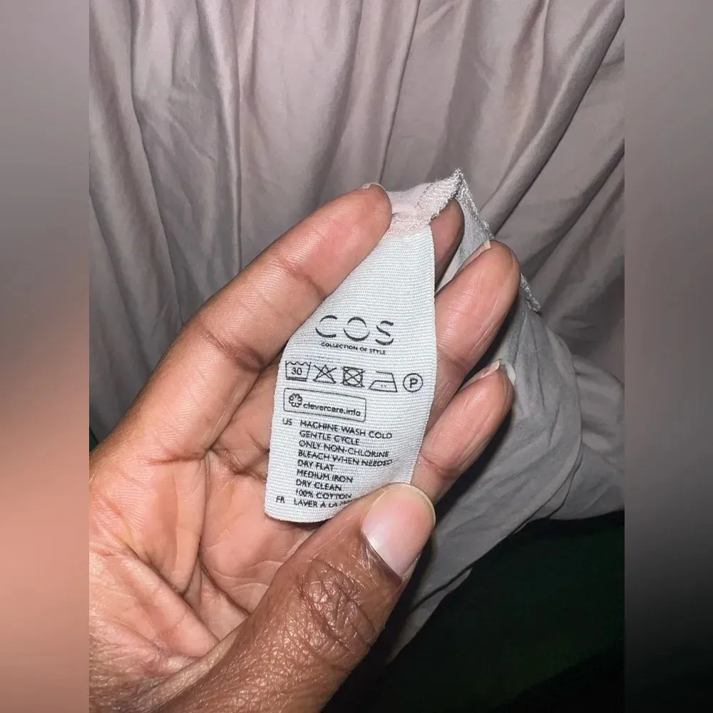 COS 100% Cotton Mini Dress size medium - Image 5