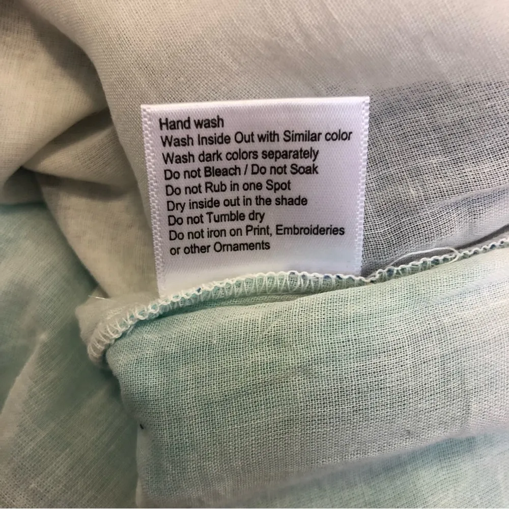 NWT Area Stars St Tropez Dress Pom Pom Tassel Fringe Embroidered Preppy Rainbow - Image 10