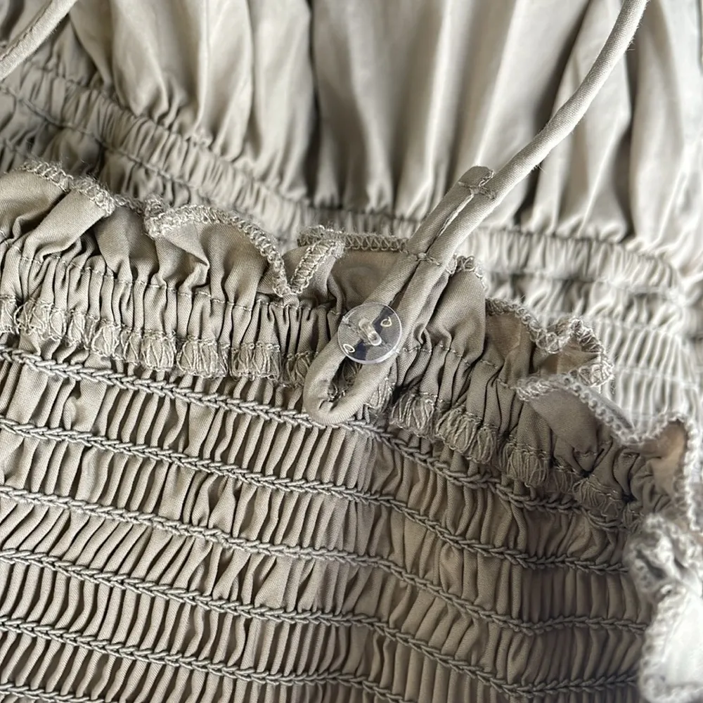 L’Academia The Nour Midi Smocked tiered dress - Image 11