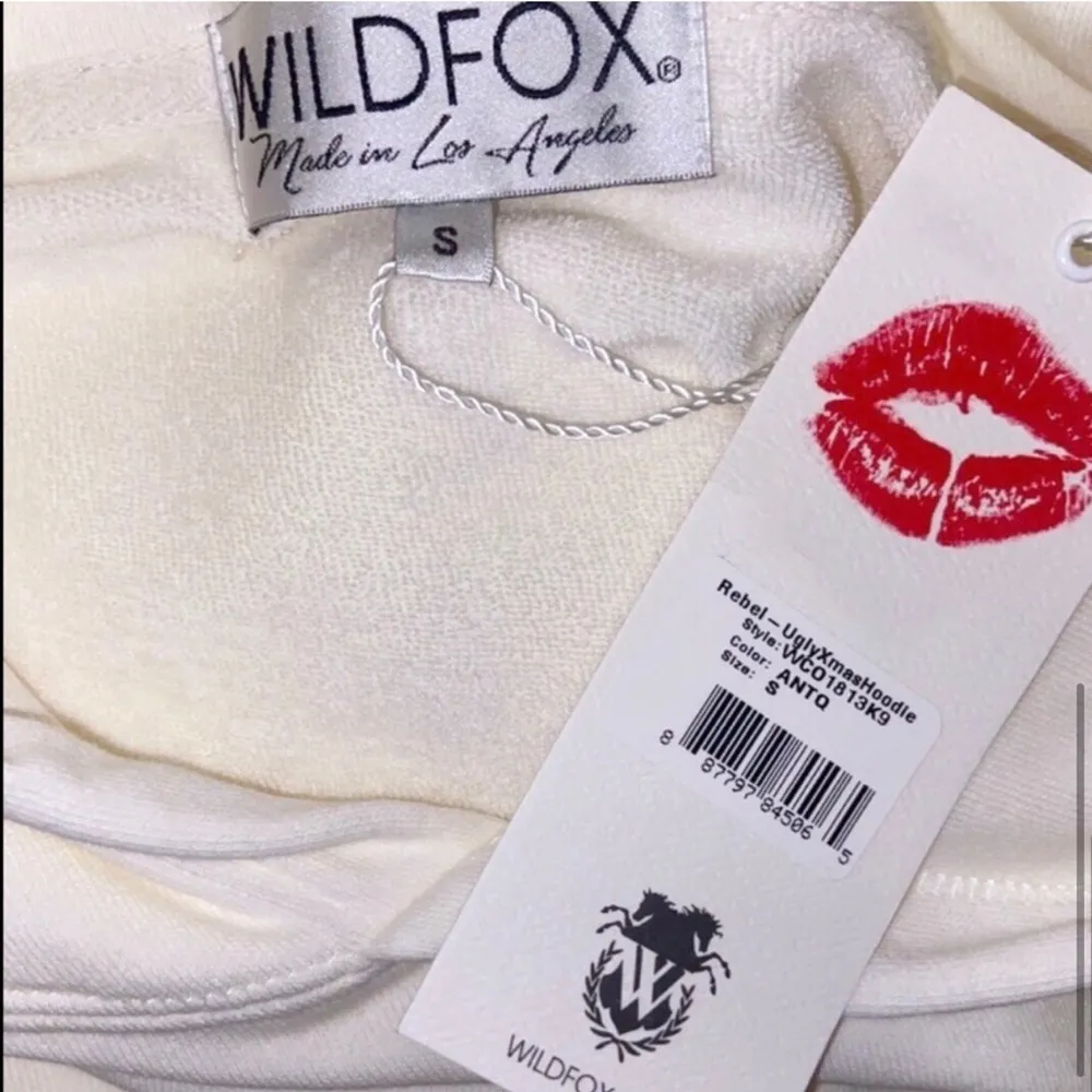 NWT  Ugly Xmas Hoodie Rebel Hoodie/ Oversized - Image 4