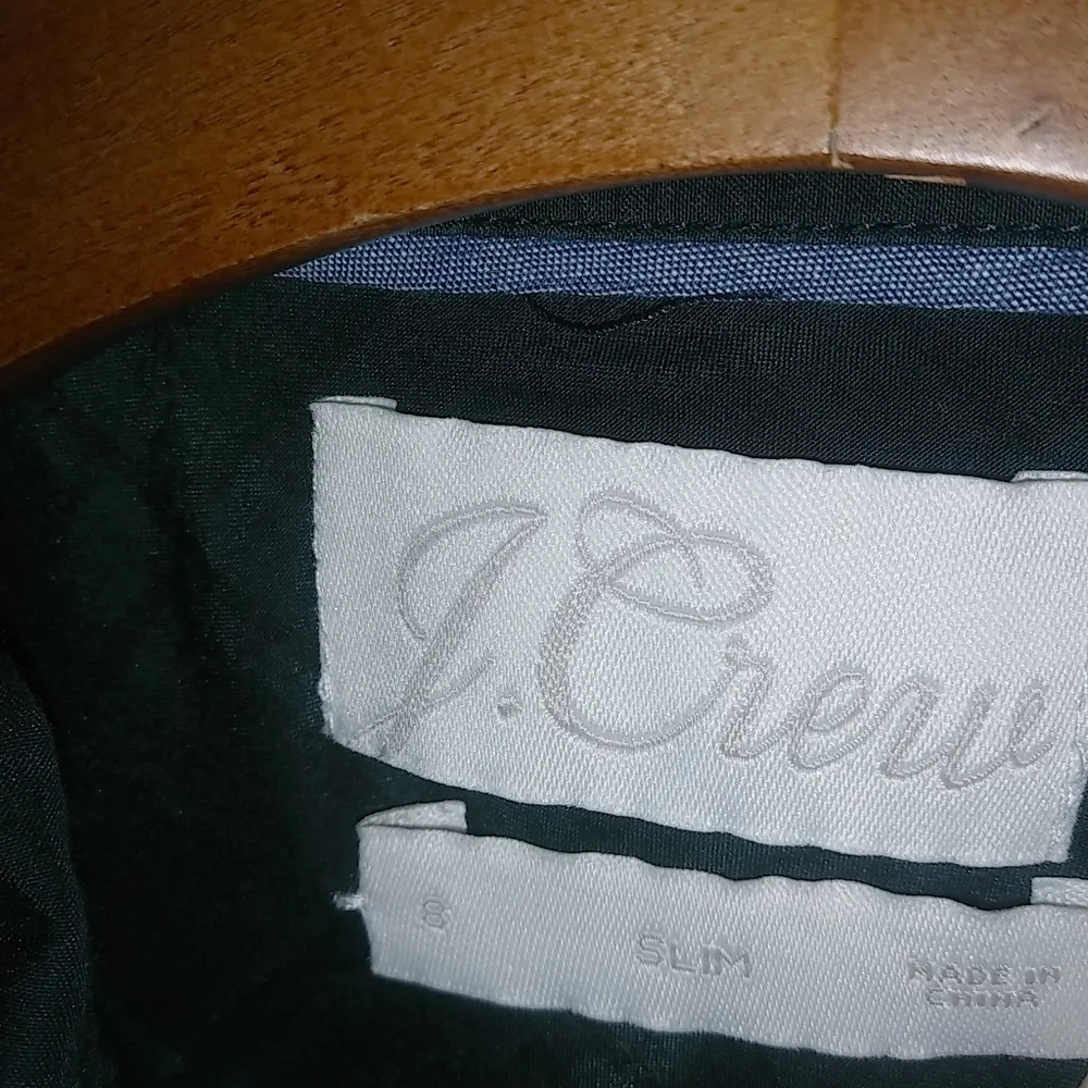 J. Crew Slim S Blackwatch Plaid Oxford Button Down Shirt Top Workwear - Image 4