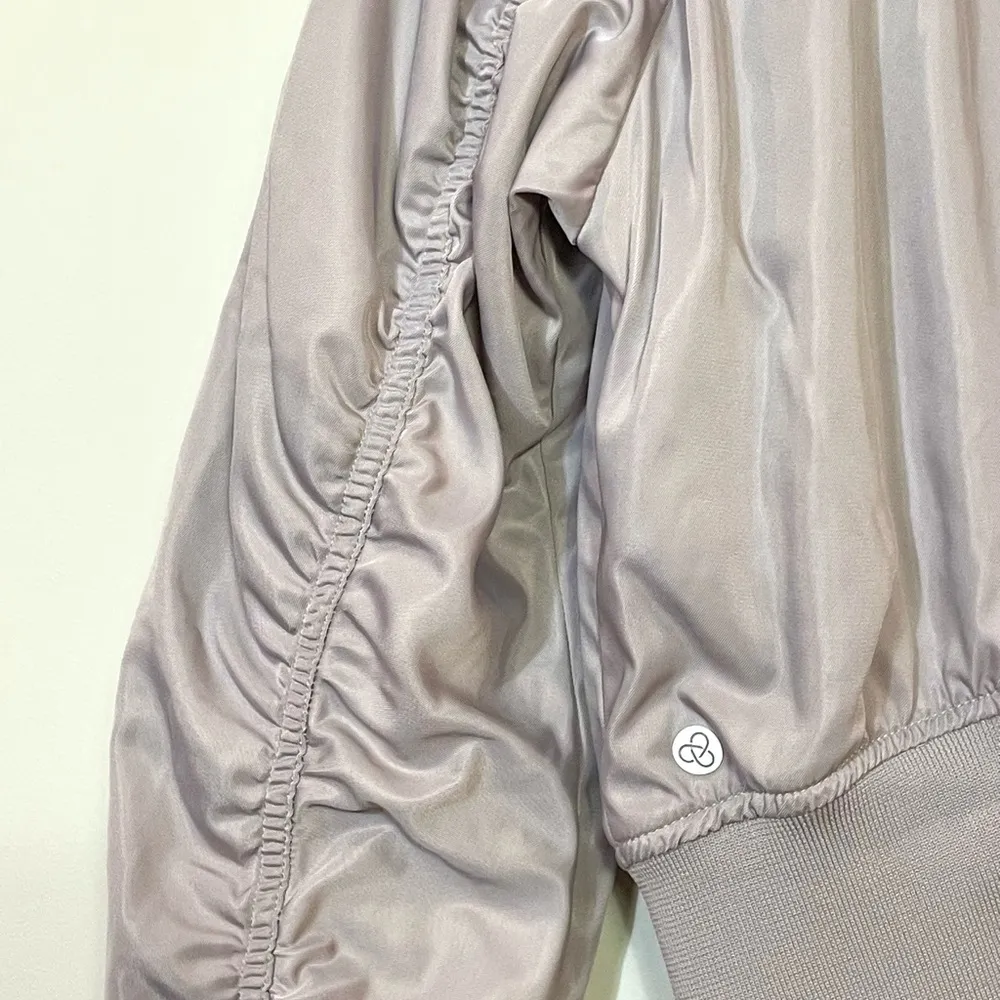 Zella Ella Ruched Bomber Jacket - Image 4