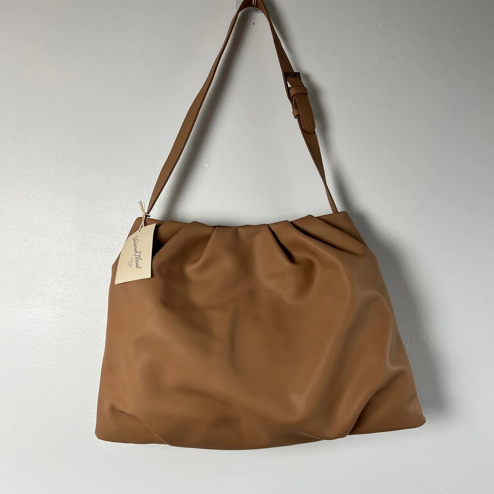 Universal Thread Brown Clay Pleated Shoulder Bag - NWT - Image 8