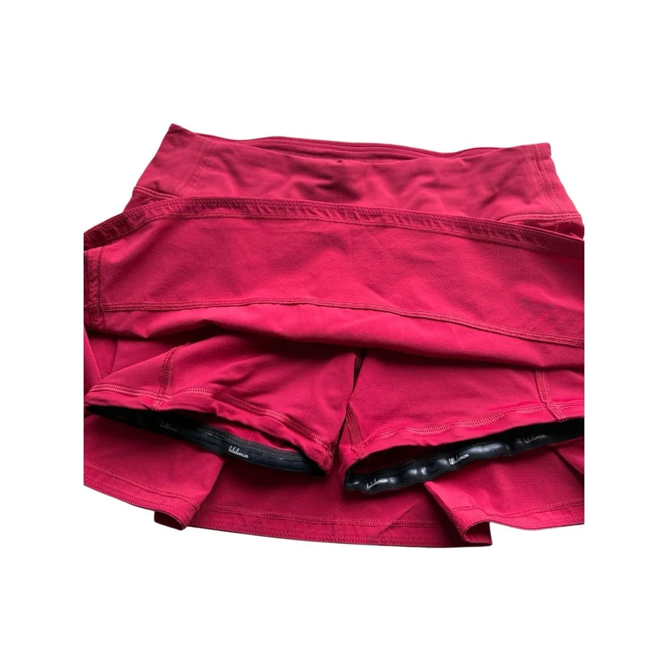 Lululemon Pace Rival Skirt 13" In Scarlet Red Size 4 - Image 8