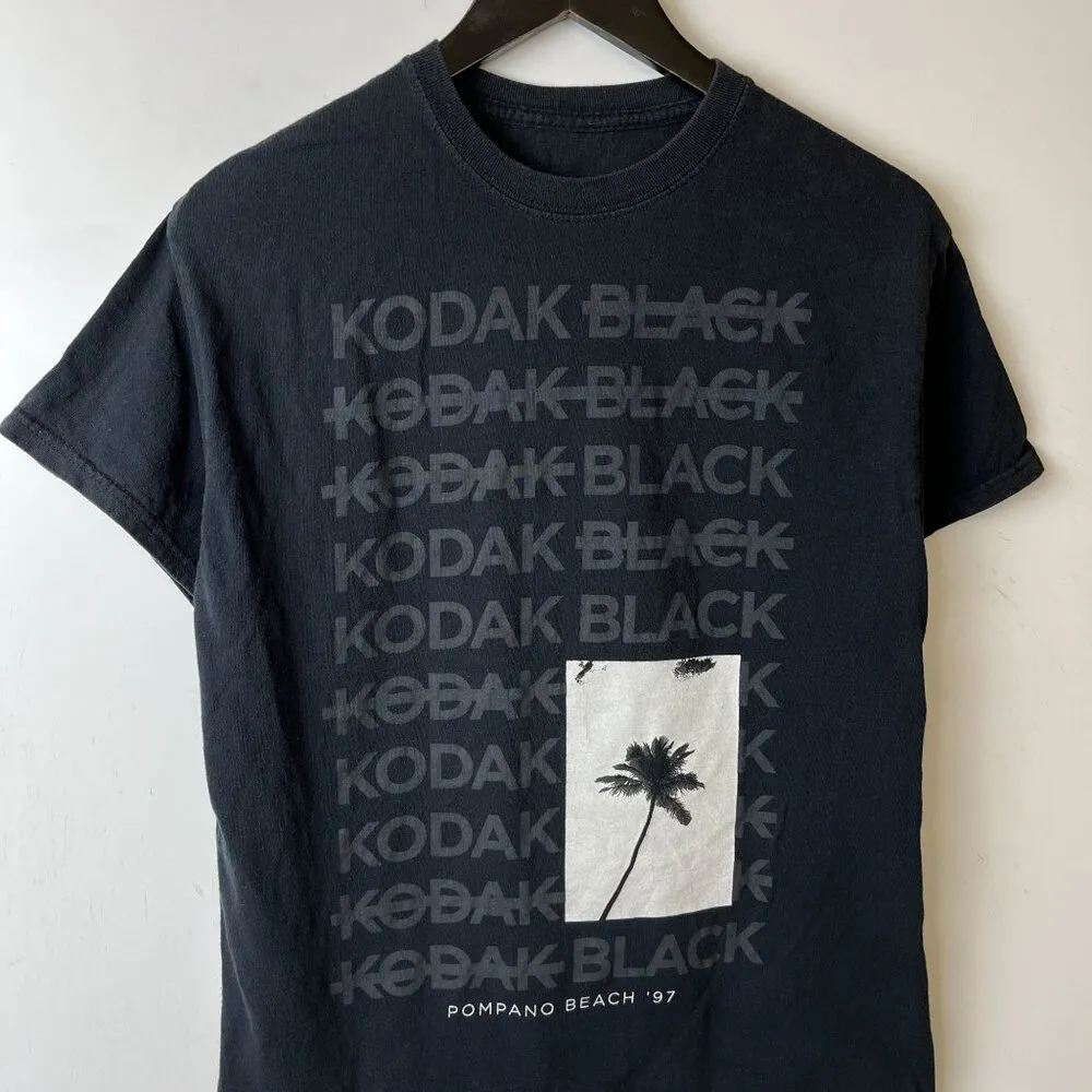 2017 Kodak Black Rap Tee T Shirt Black Small S Rapper Singer Graphic Cotton Logo - Image 11