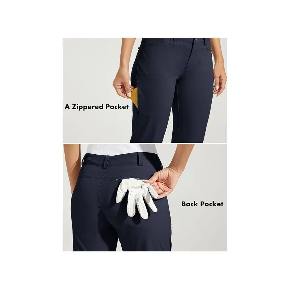 NEW Golf Stretch Quick Dry Lightweight Pants Pockets Water Resistant 14 Blue - Image 5