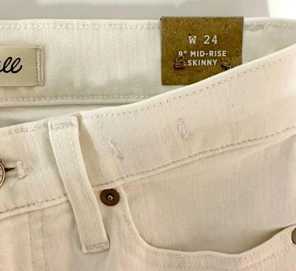 *NWT* Madewell 9" Mid-Rise Skinny Crop Jeans - Image 11