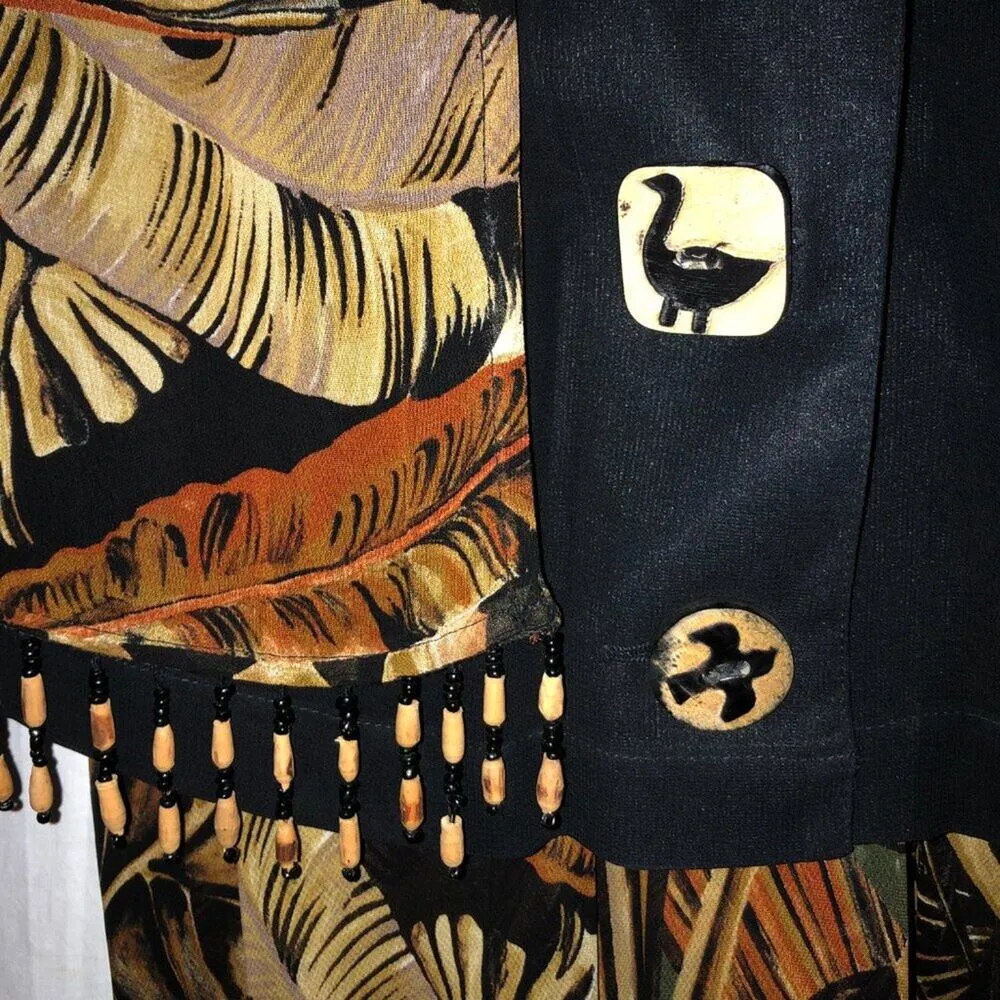 Vintage Platinum Dorothy Schoelen Skirt Set Jacket Top Skirt 2 pcs Sz S Bundle Brown - Image 6