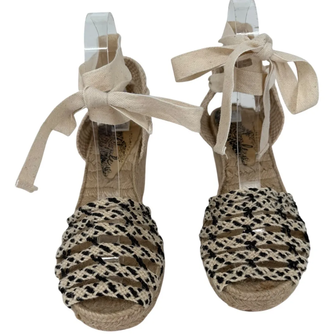 Free People Amalfi Coast Espadrille Wedge Sandals Natural Size EU 37 US‎ 6.5 - Image 14