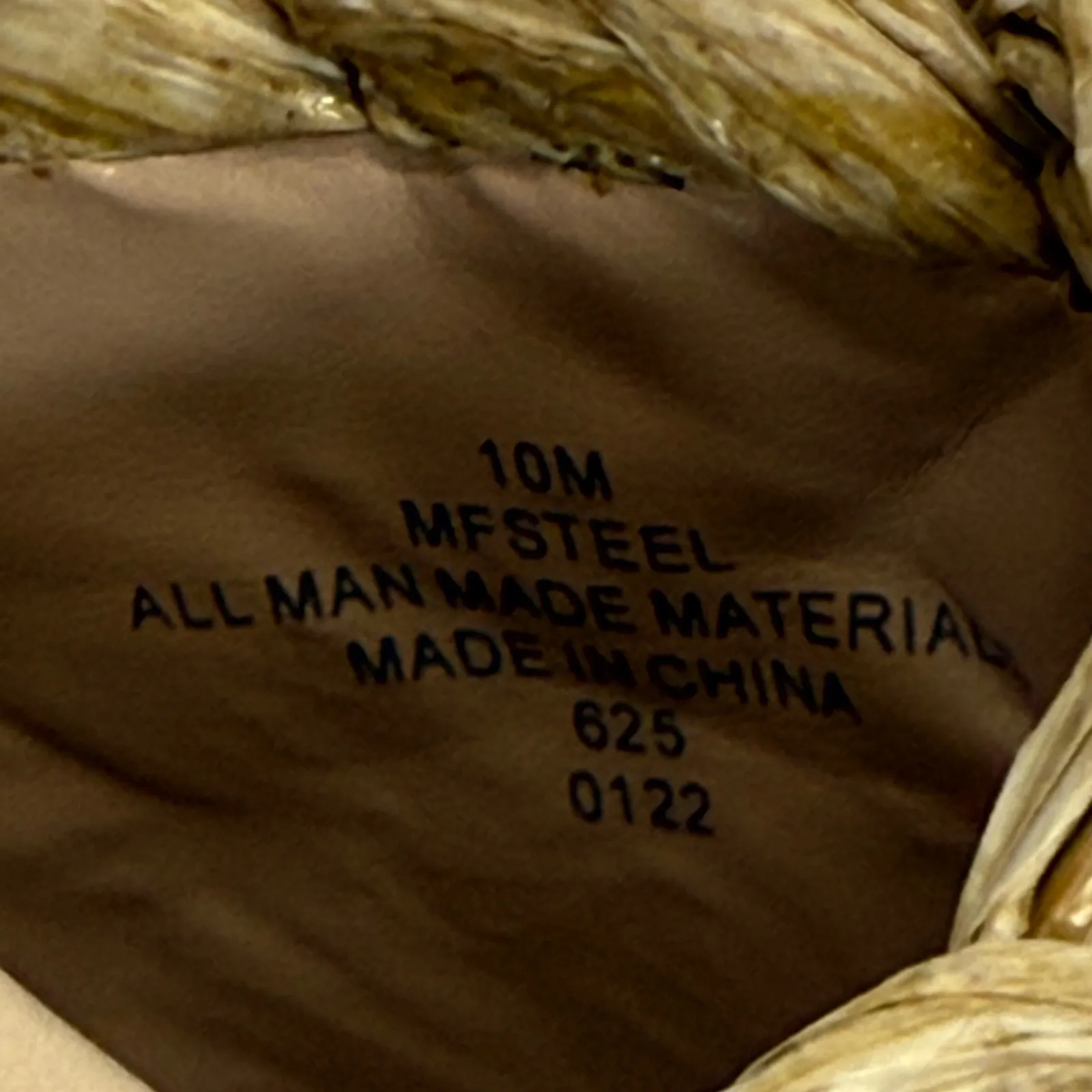 Marc‎ Fisher Steel Espadrille Platform Sandals Woven Ankle Strap Beige Size 10M - Image 8