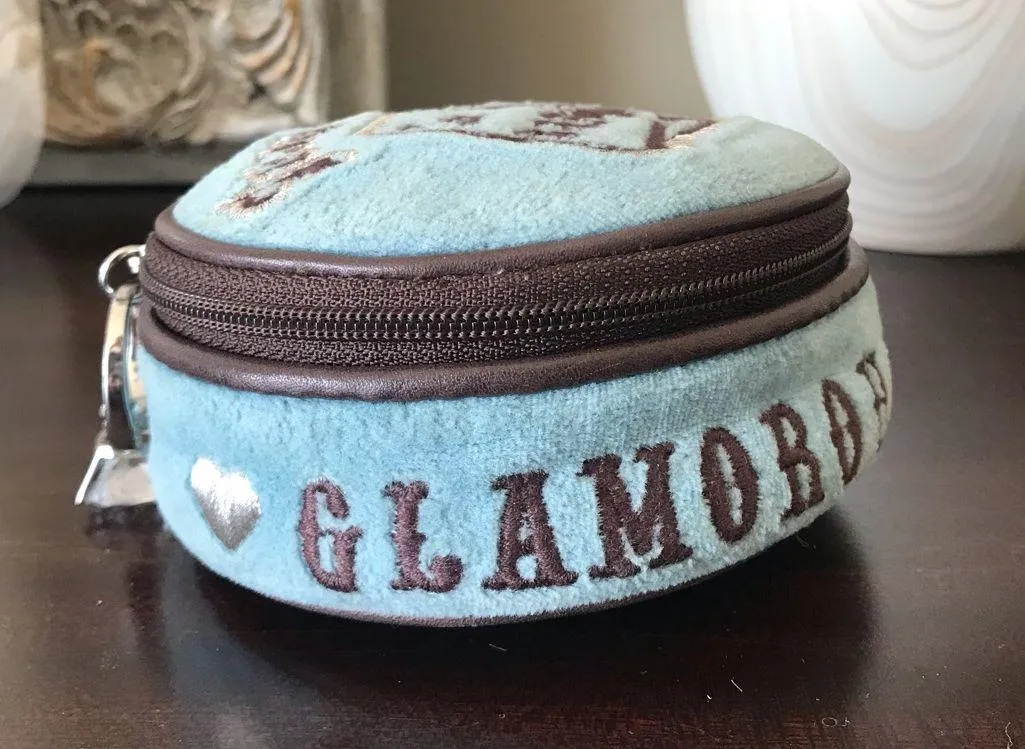 Y2K Travel Jewelry Pouch, Rare, Juicy Bling, Glamorous Couture - Image 6