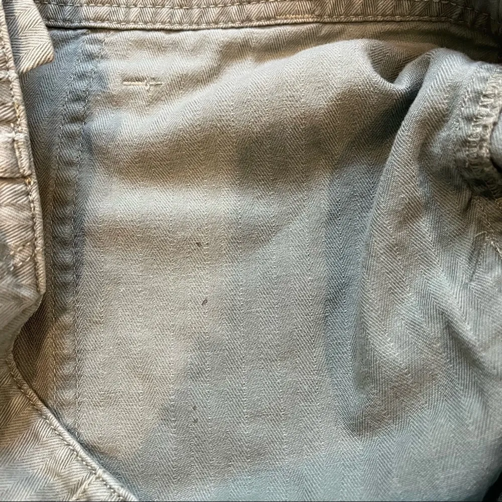 Treasure & Bond Green Patched Utility Cropped Pants. - Image 13