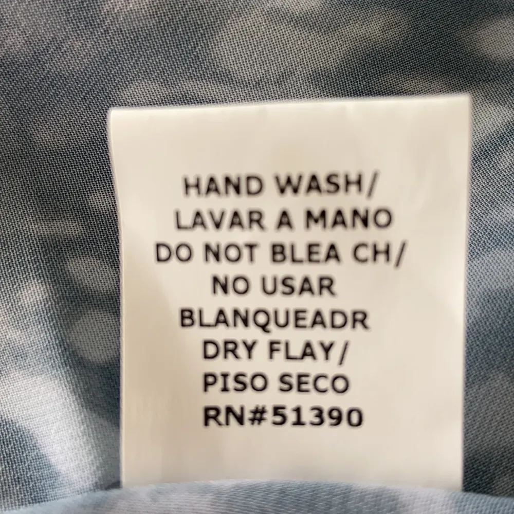 TIMING Women’s Blue Sheer Animal Print Tank Top - Image 6