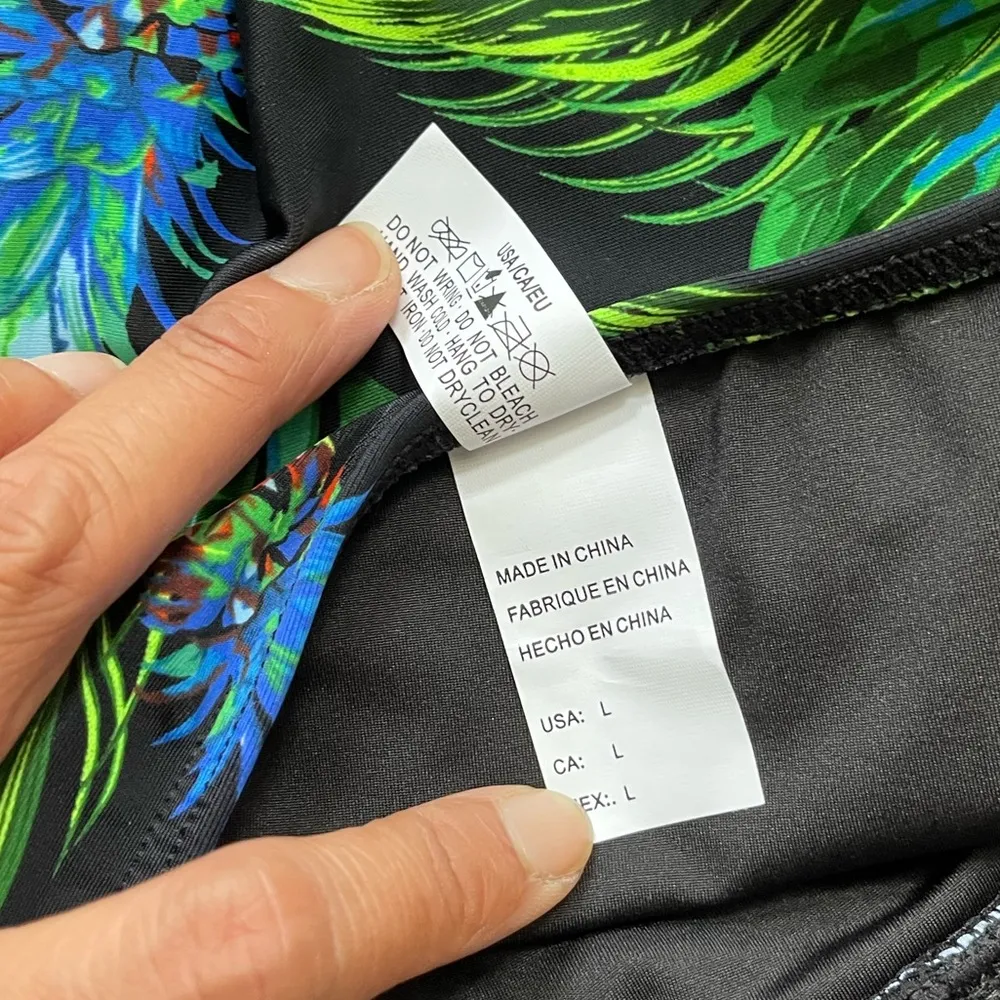 Cocoship Tropical Multi-way Swimsuit Size L NWOT - Image 5