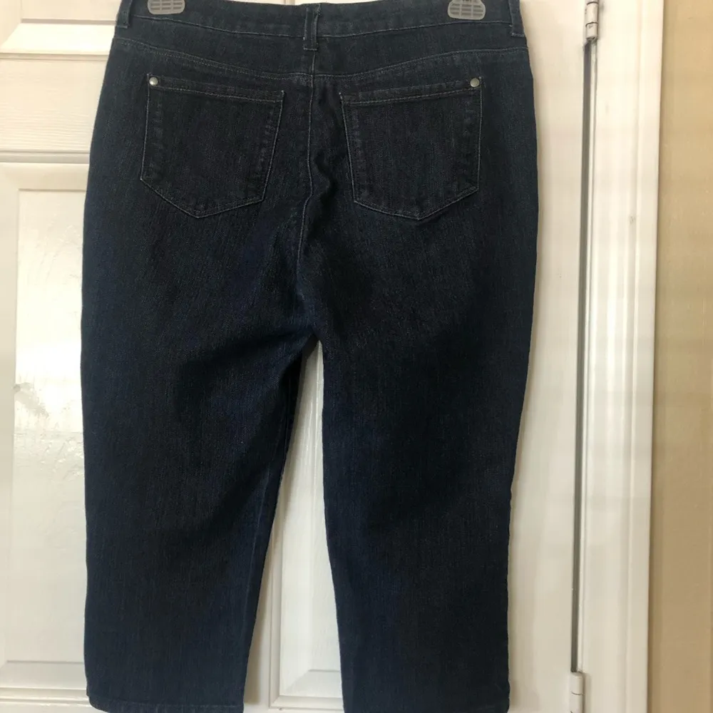 Gloria Vanderbilt Capri Blue Jeans sz 12 - Image 6