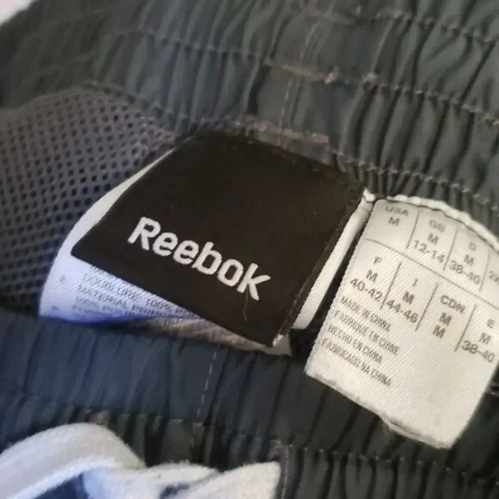 Reebok Drawstring Track Pants Size Medium - Image 3