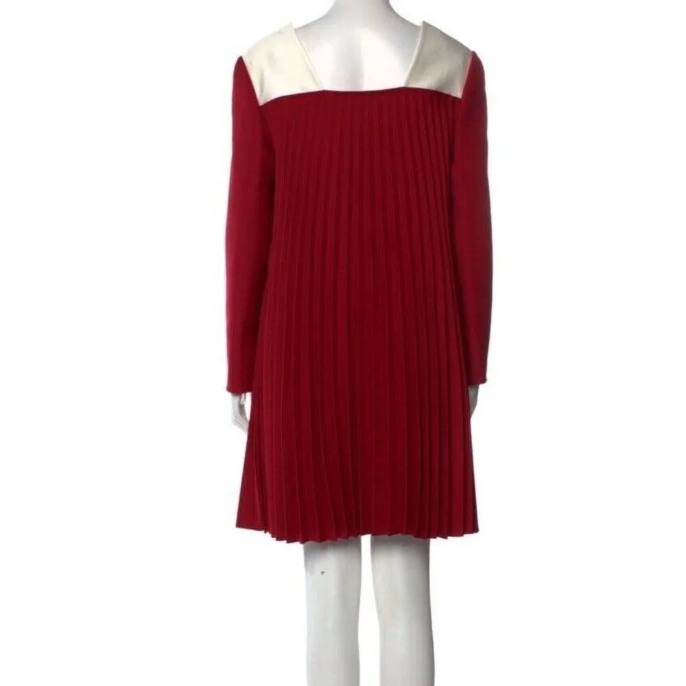 Valentino Garavani NWOT  Valentino Pleated Dress Size 2 - Image 9