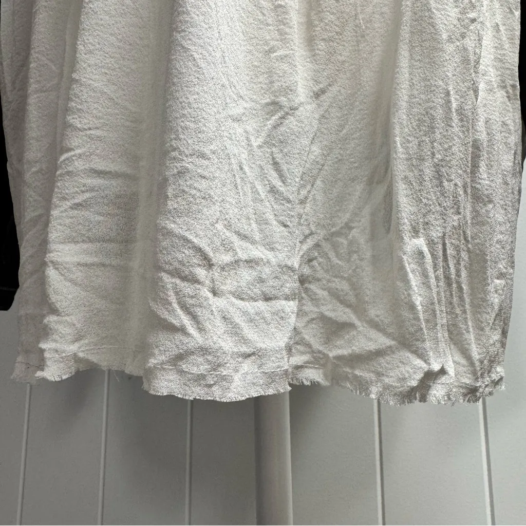 Ulla Johnson Long Sleeve Wool Blend Button Up Blouse Academia Top Striped 8 - Image 7