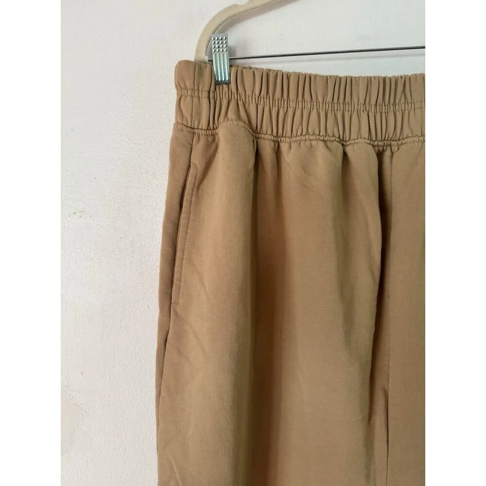 Eloquii  Light Brown Fleece Lined Pull On Midi Skirt Women’s Size 14/16 - Image 3