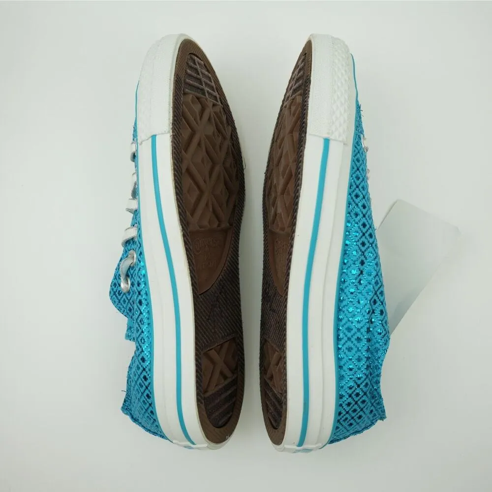 Converse Chuck Taylor Specialty Oxford Sneakers 519227F Blue US 7 Comfort Shoes - Image 10