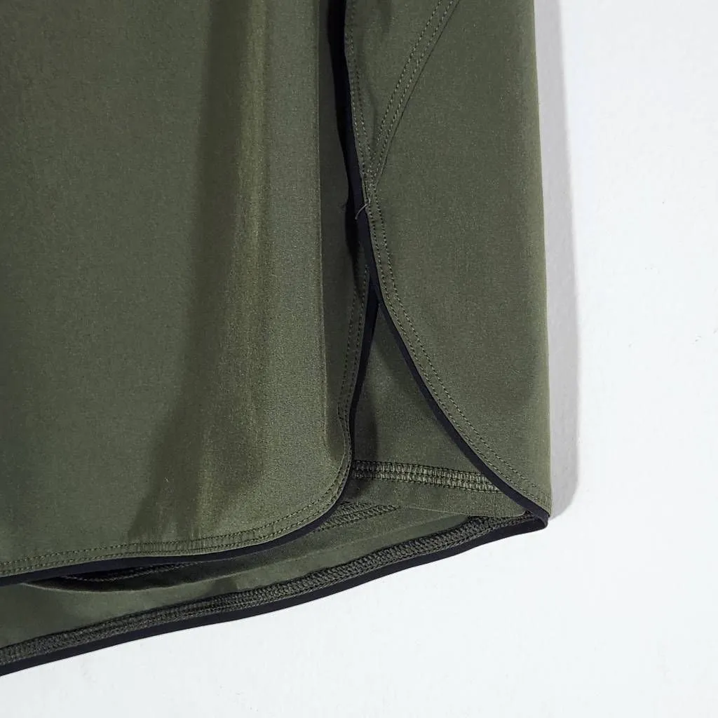 Avia Green Athletic Shorts Size XXL Plus Size Army Green Workout Shorts - Image 4