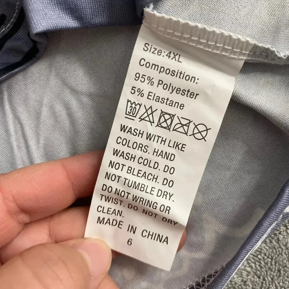 Womens Silky Crown Pajama set size 4XL Blue - Image 4