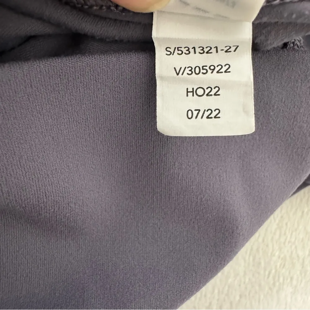 Athleta Salutation Stash 7/8 Tight Legging Purple Grey XS - Image 8