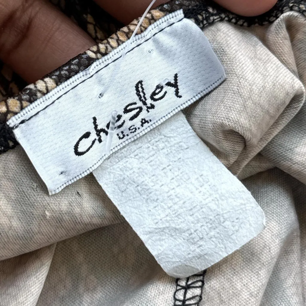 Vintage animal print tank top Tan Size M - Image 4