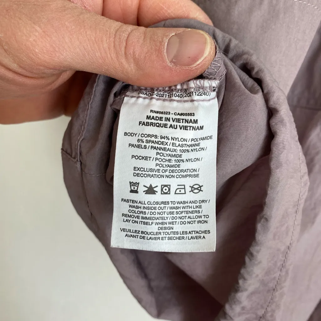 Nike Women's Rain Jacket with Hood - Large - Image 9