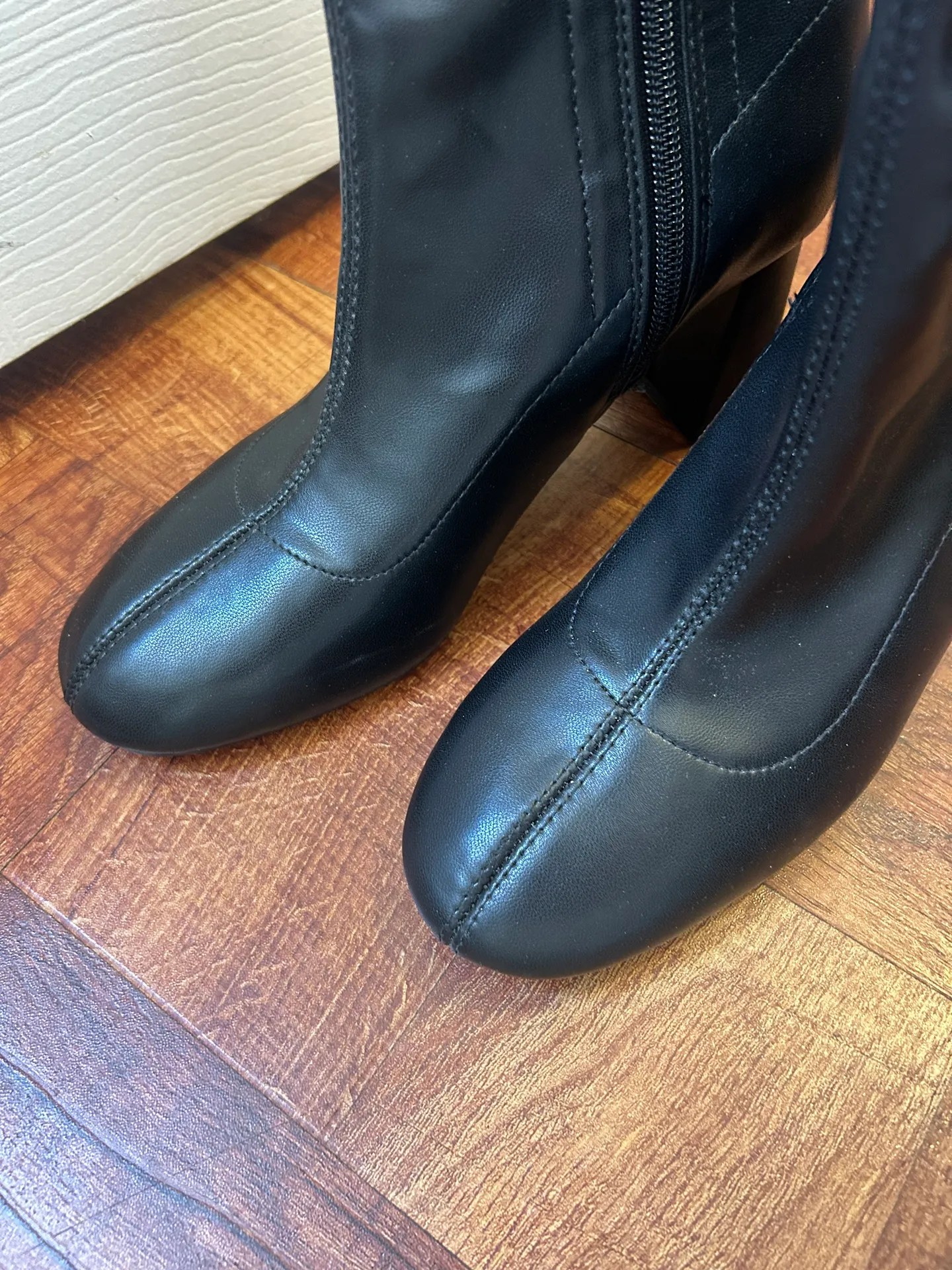 Black Leather Boots - Image 2