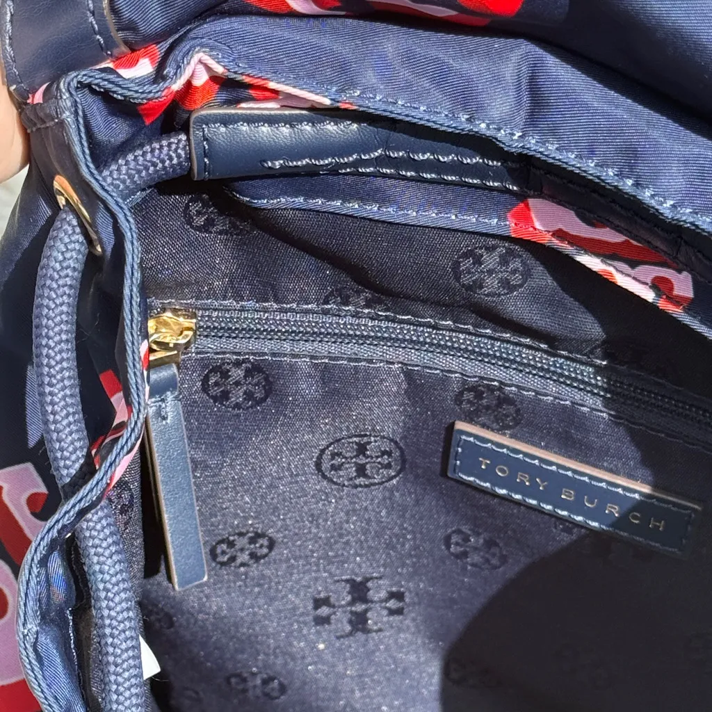 Tory Burch Crazy Logo All Over Backpack - Image 11