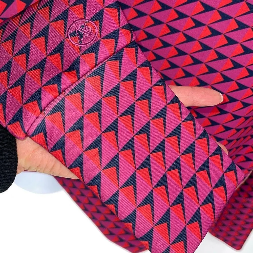 ADDISON BAY Women's Everyday Turtleneck Pullover Berry Mod Geo Size Small NWT $1 - Image 9