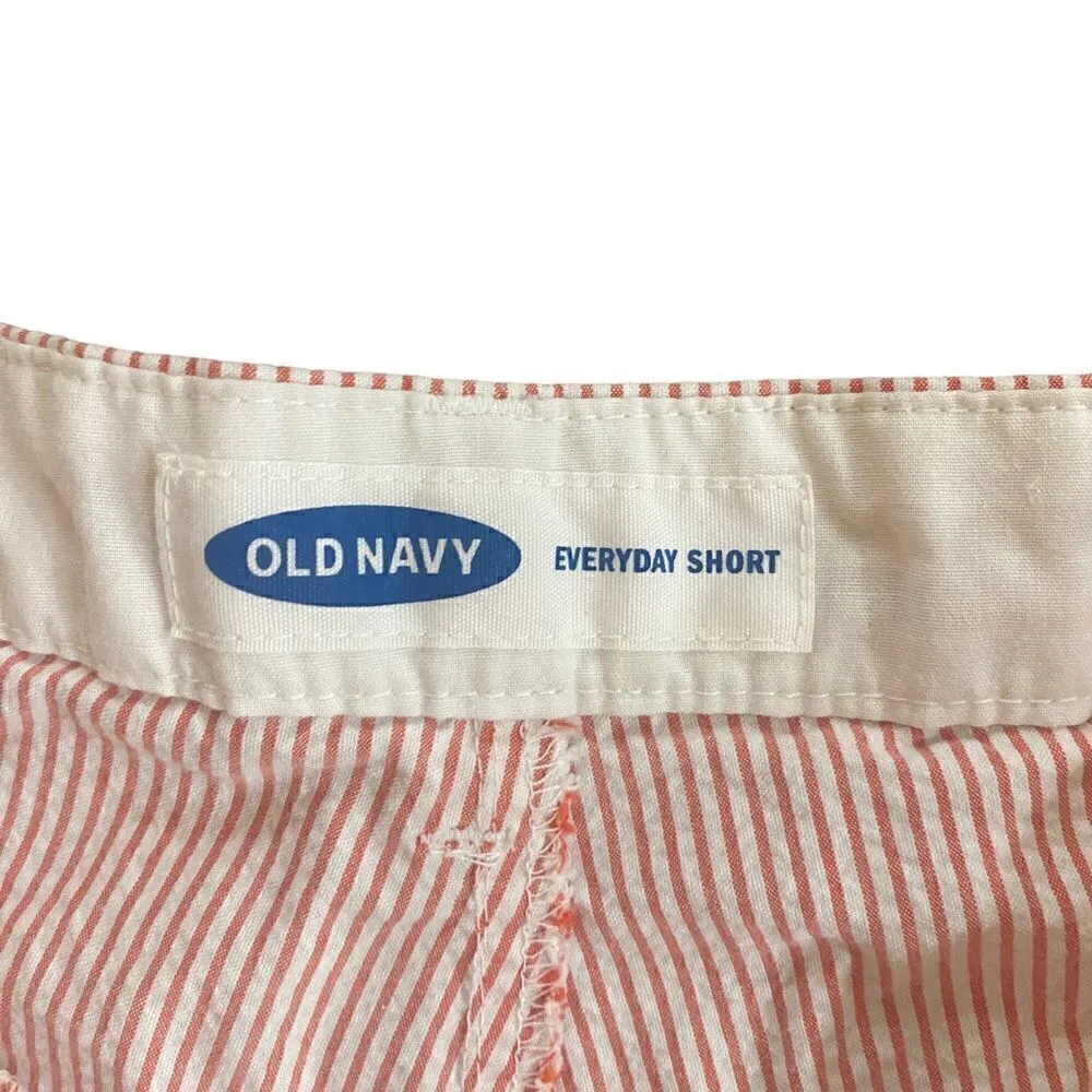 Old Navy Everyday Short Striped red white size 12 - Image 2