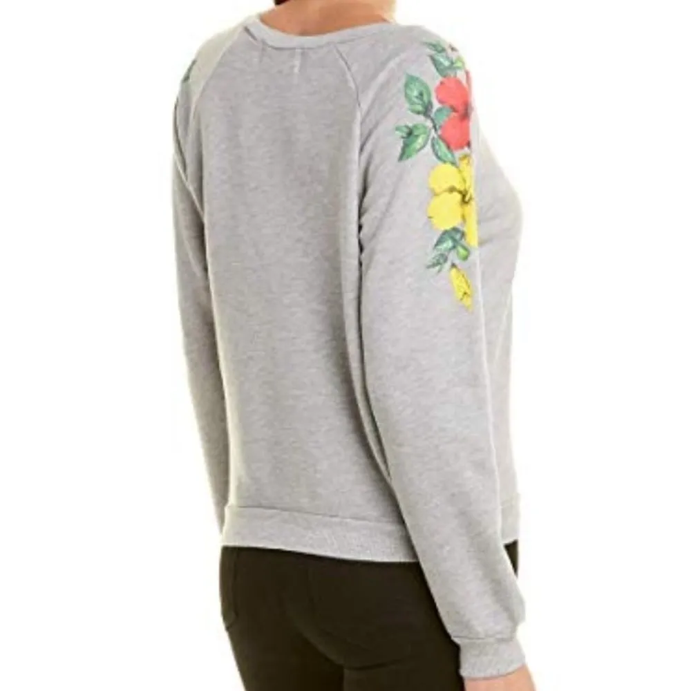 Wildfox Hibiscus sweatshirt small - Image 6