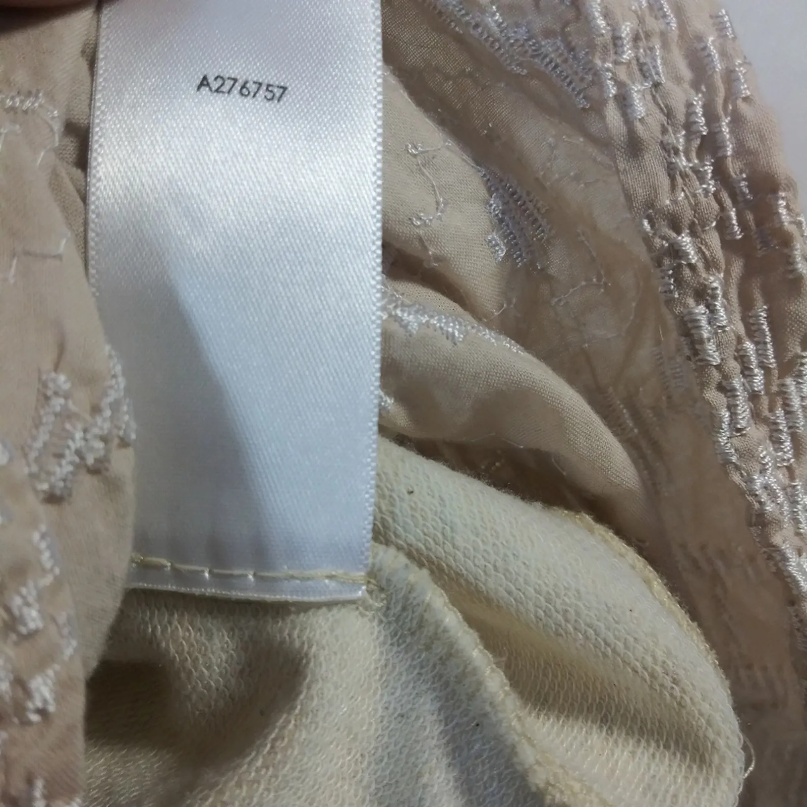 Logo Lounge Layered Embroidered Hem Casual Sweatshirt Top Size 2X - Image 7