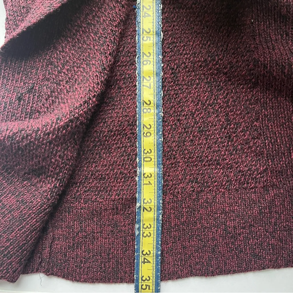 Athleta Maroon Open Front Cardigan - Image 9