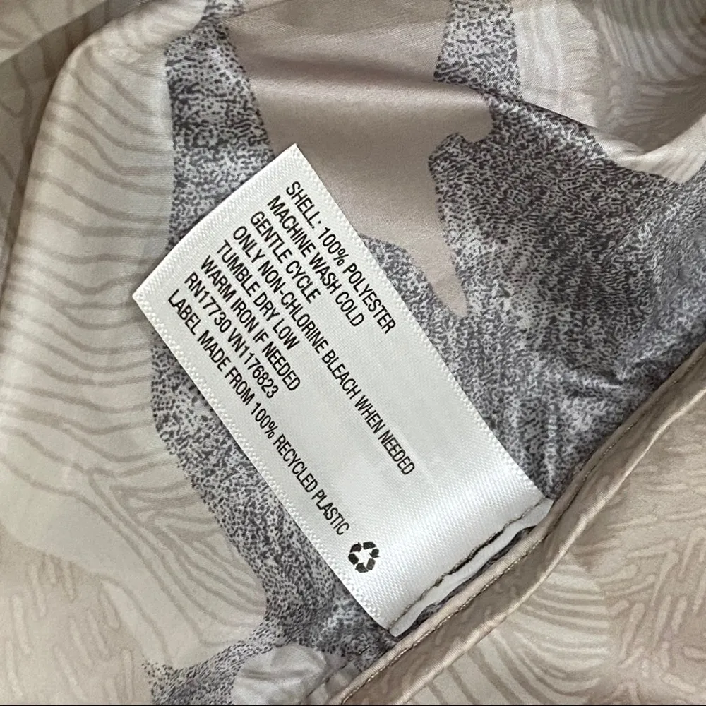 Joy Lab Beige Camo Wind Breaker Light  Jacket - Image 8