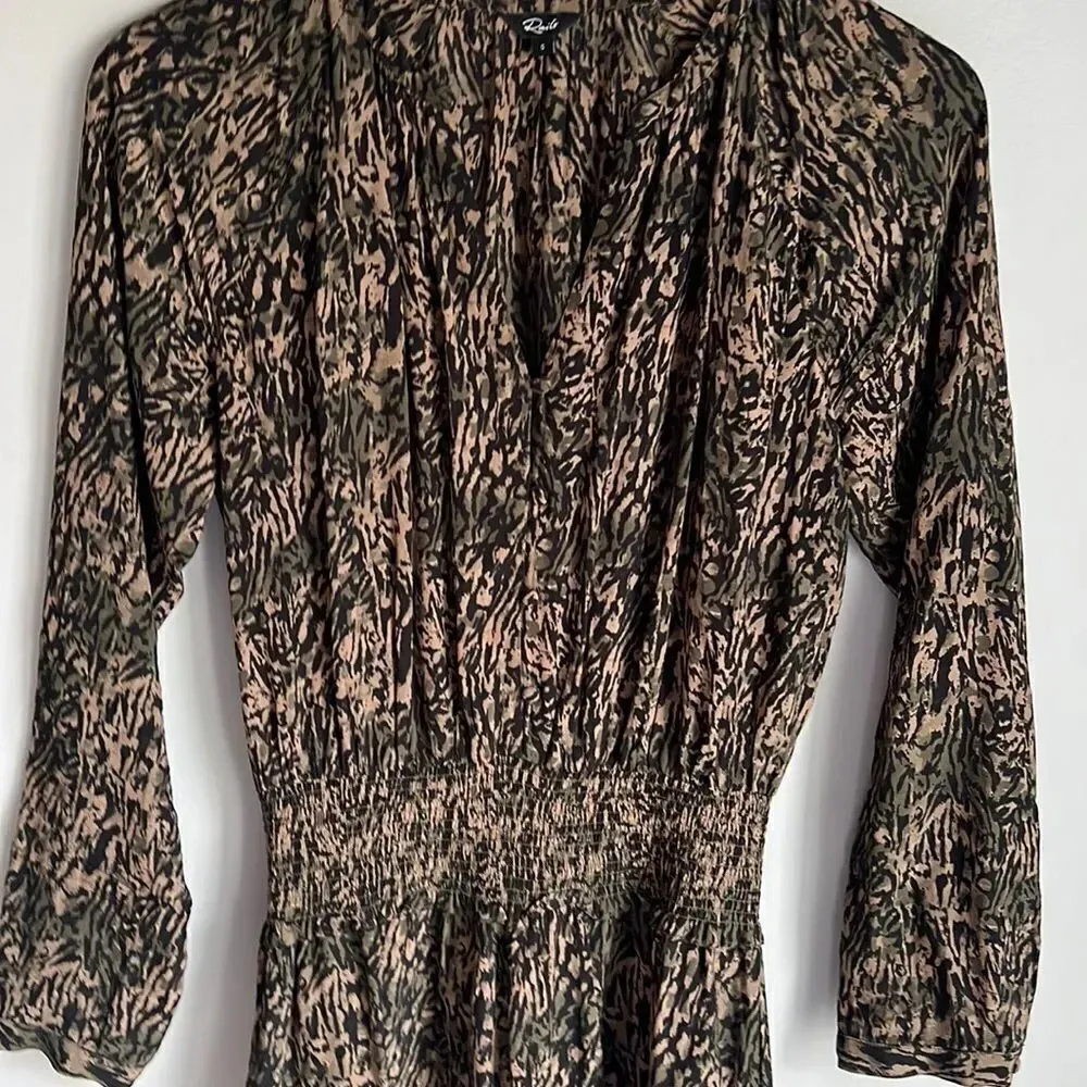 Rails Jasmine Smocked Waist Mini Dress - Image 5