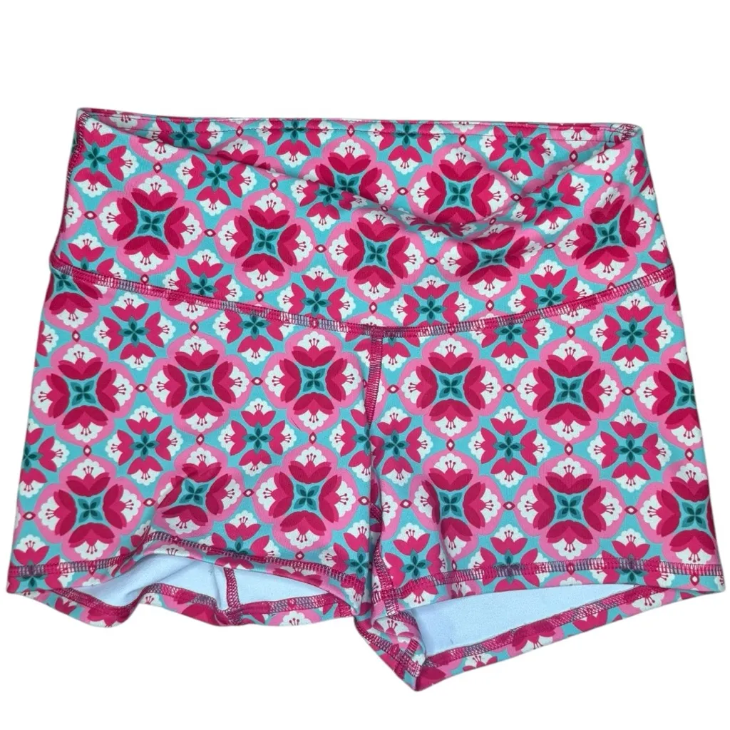 Bundle Colorful Patterned Women's Athletic Shorts Pink Size XS - Image 6