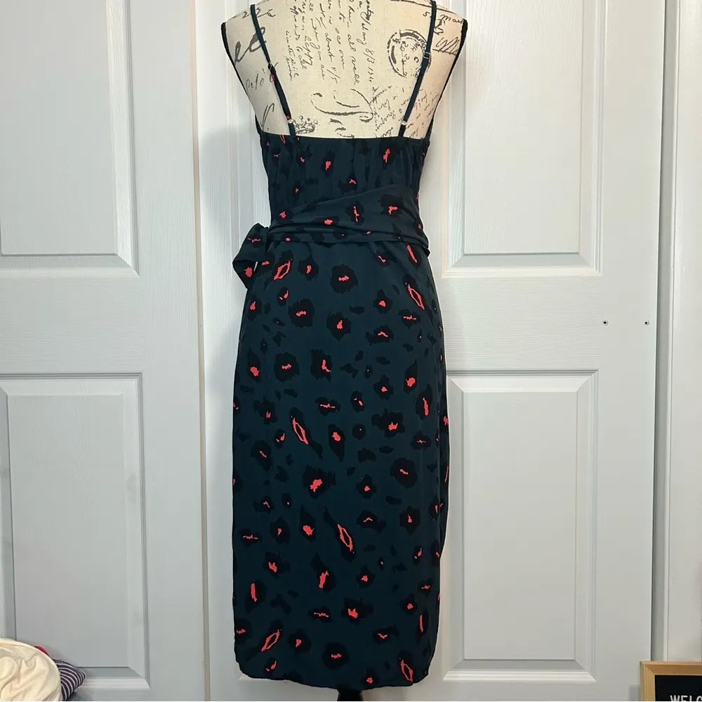 Angashion Animal Print Wrap Dress - Image 2