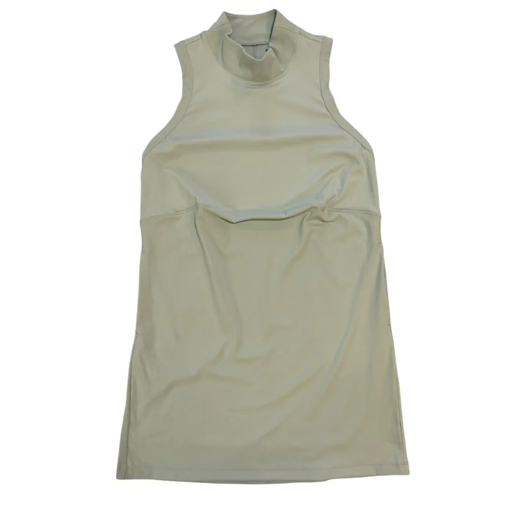 FLX Urban Commuter High Neck Sleeveless Pastel Sage Green Activewear Dress Size XS - Image 4
