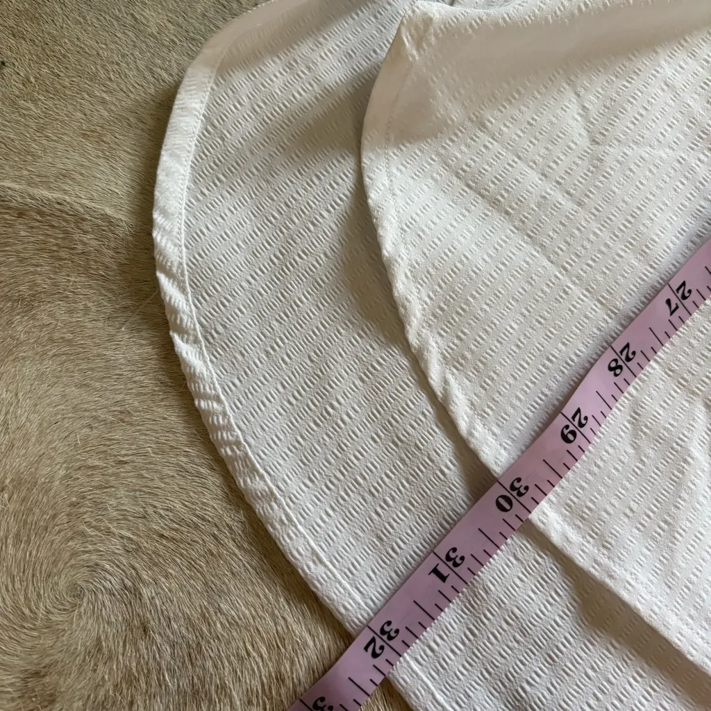 ALO Dreamscape Button Down Long‎ Sleeve Size Large In White - Image 9