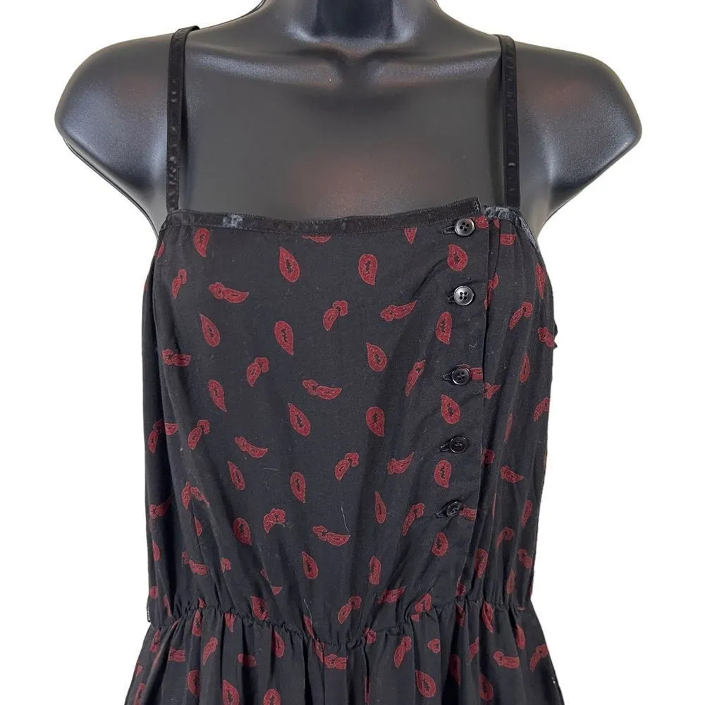 Vintage The Hirsh Girl Cropped Jumpsuit Black Size 6 - Image 2