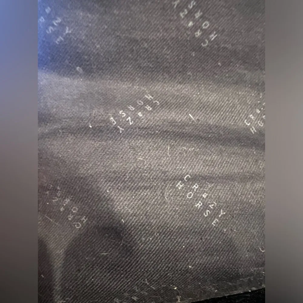 Crazy Horse Leather Backpack Black Zipper-Back Front Compartment Pull-Tie Top - Image 10