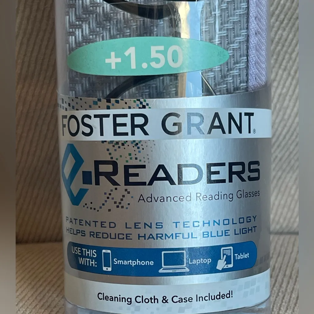 Foster Grant Readers Glasses +1.50 NEW - Image 4