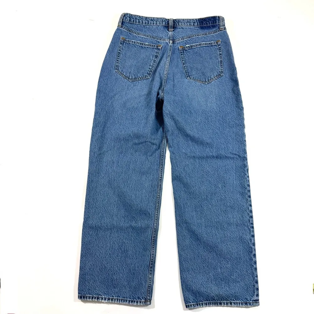 Abercrombie The Loose High Rise Jeans Size 29 8 Short - Image 2