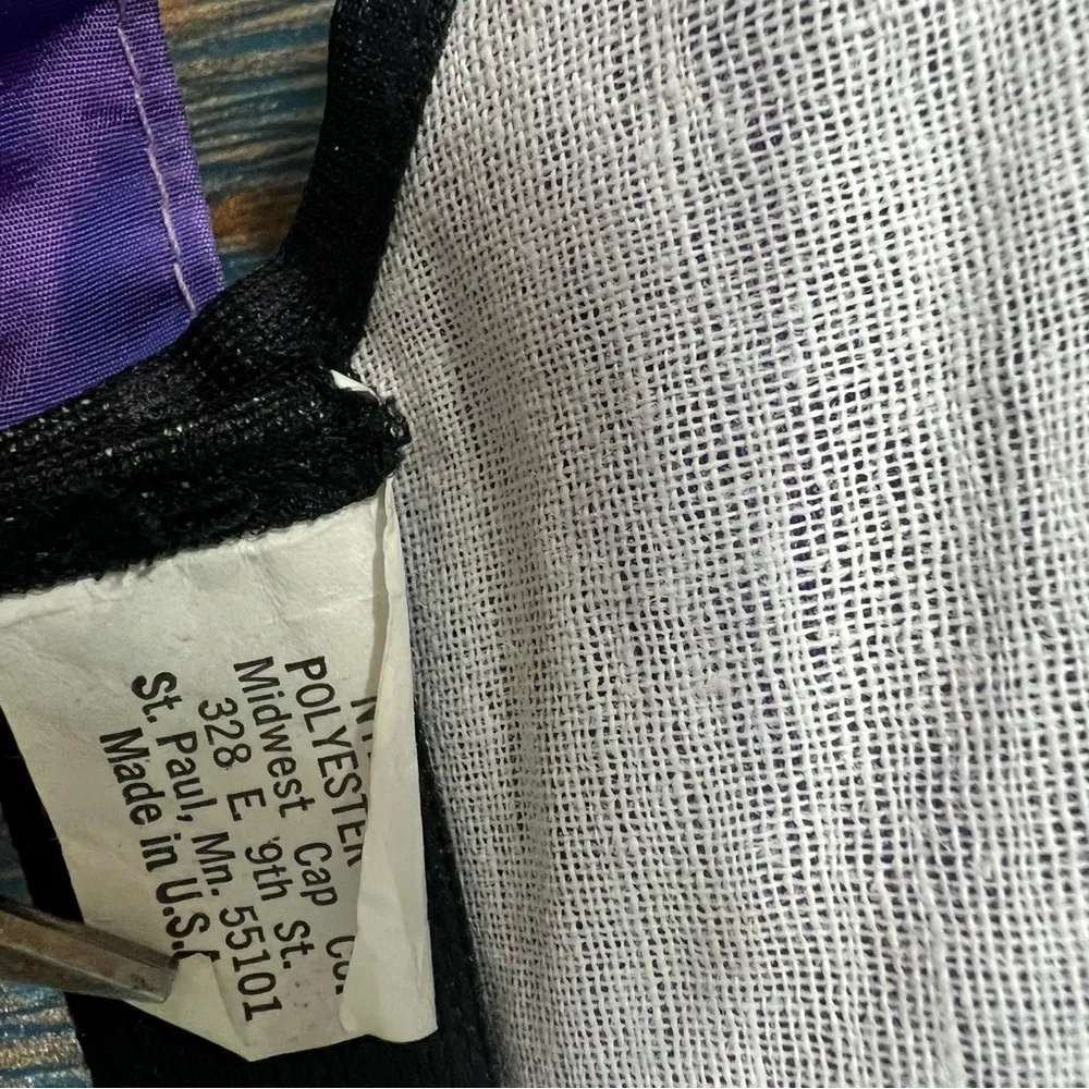 Vintage 90s Arctic Cat Arctco Iridescent purple baseball hat green embroidery - Image 7