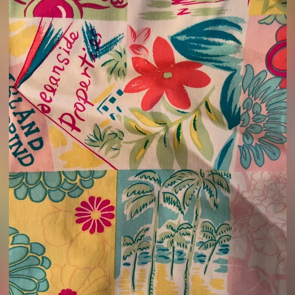 Island Republic | petite, womens tropical print skirt. Size: 6P - Image 5